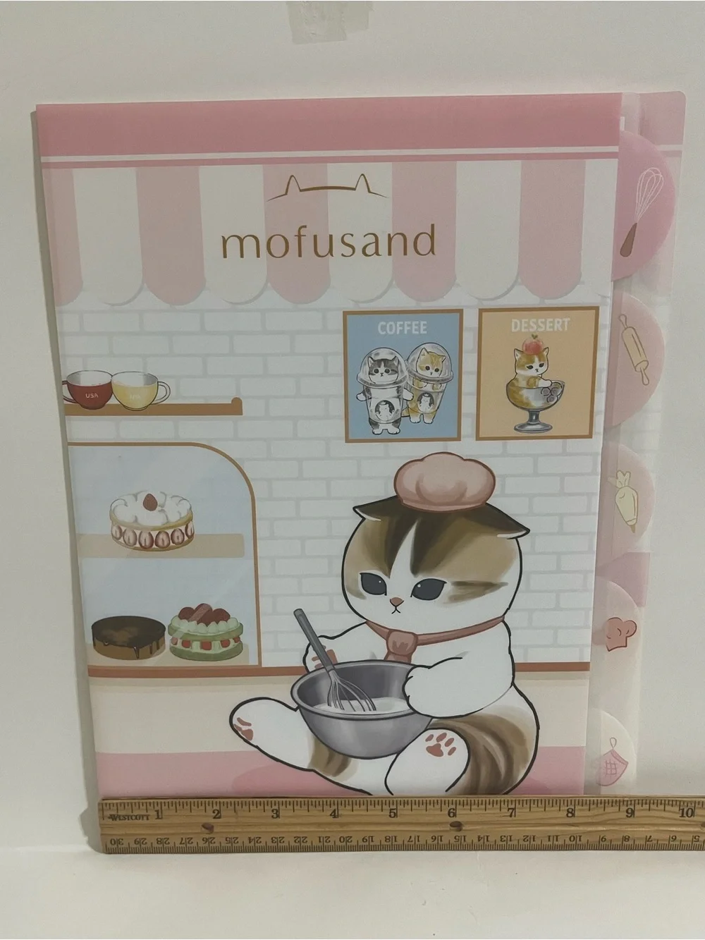Mofusand Five Pocket File Folder