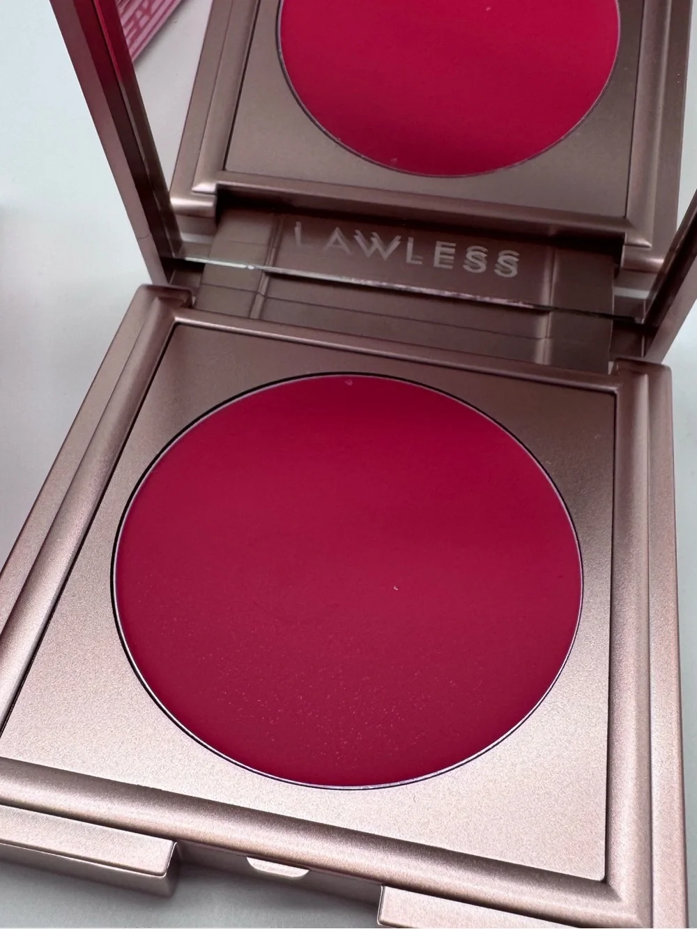 LAWLESS Pinch My Cheeks Soft-Blur Cream Blush Cherry Pie NIB