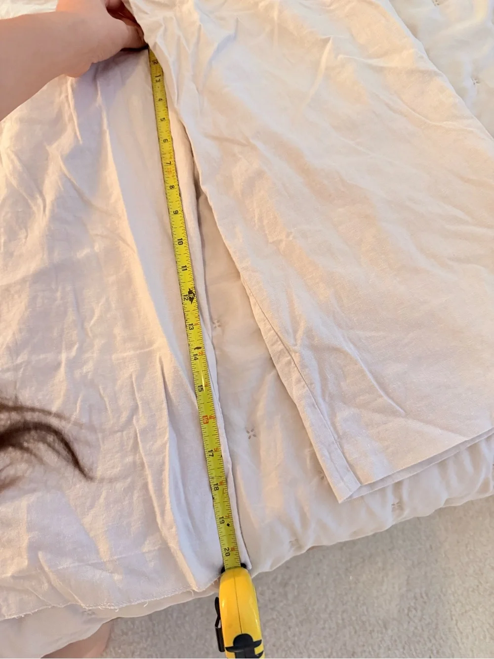 Mango cream pants