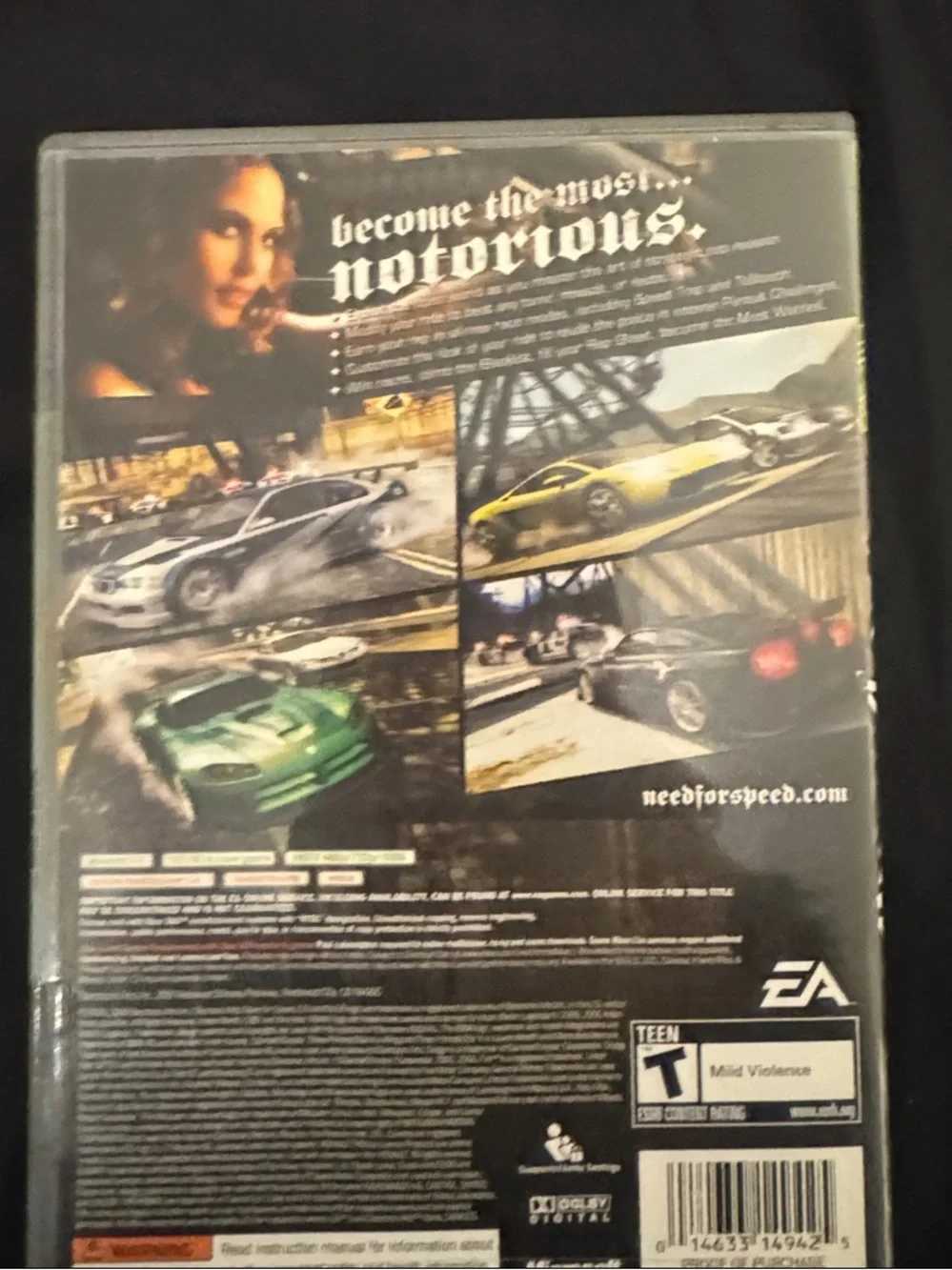 Xbox 360 Need for Speed: Most Wanted - Platinum Hits (Silver)