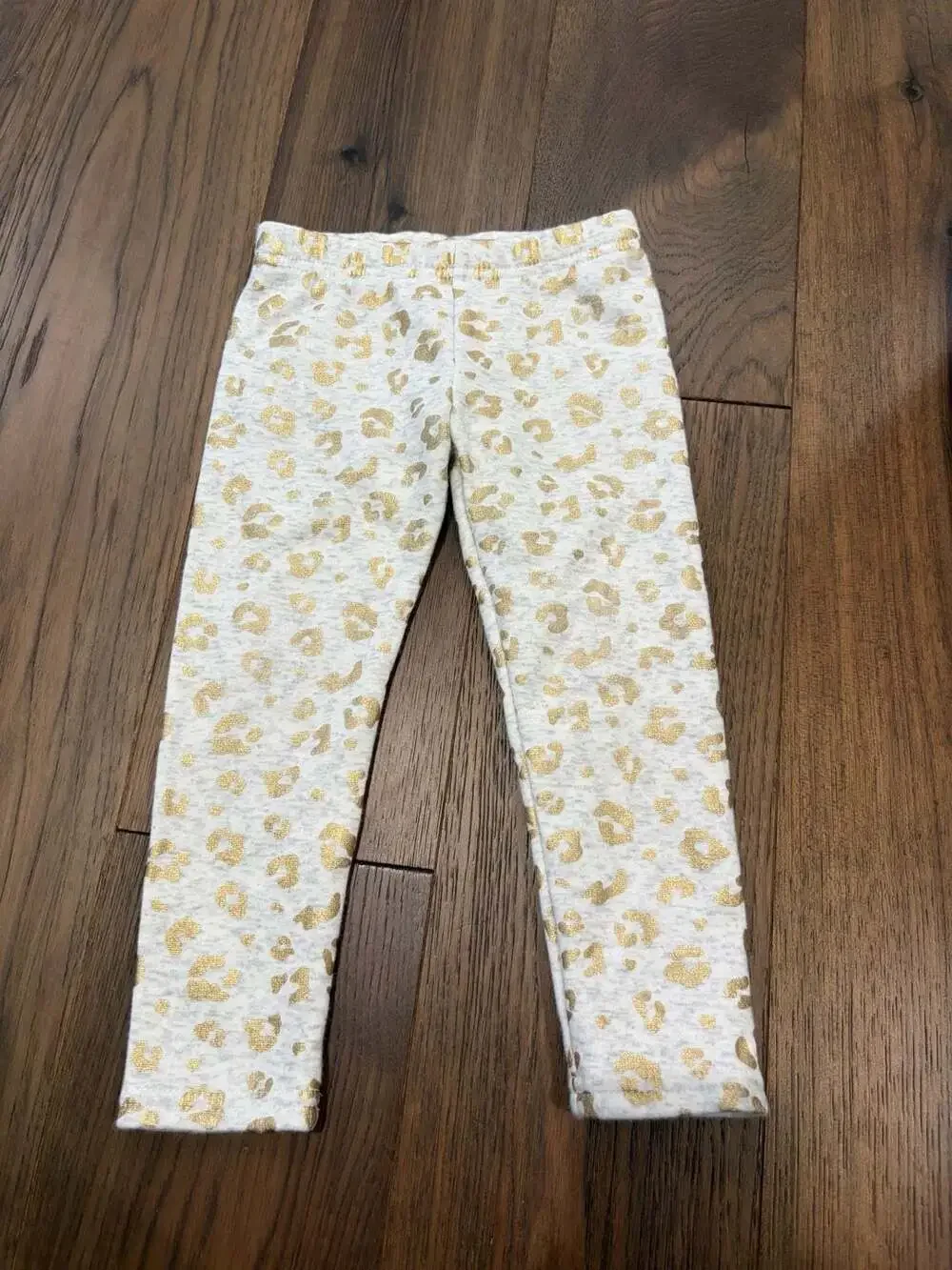 Carter's Toddler Girls Gold Leopard Print Leggings