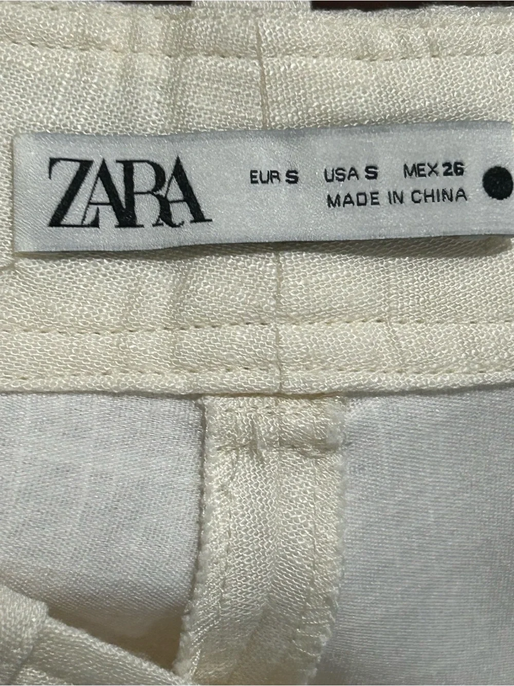 Zara tucked over evening