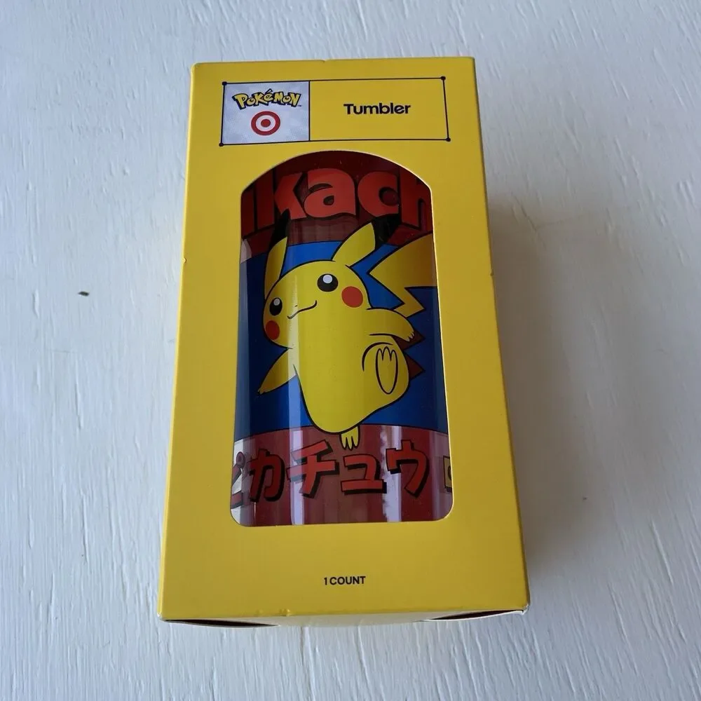 Pokémon x Target Pikachu Tumbler 20oz Exclusive Limited NEW In Box