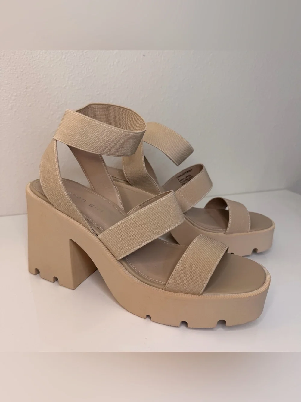 Madden Girl chunky platform