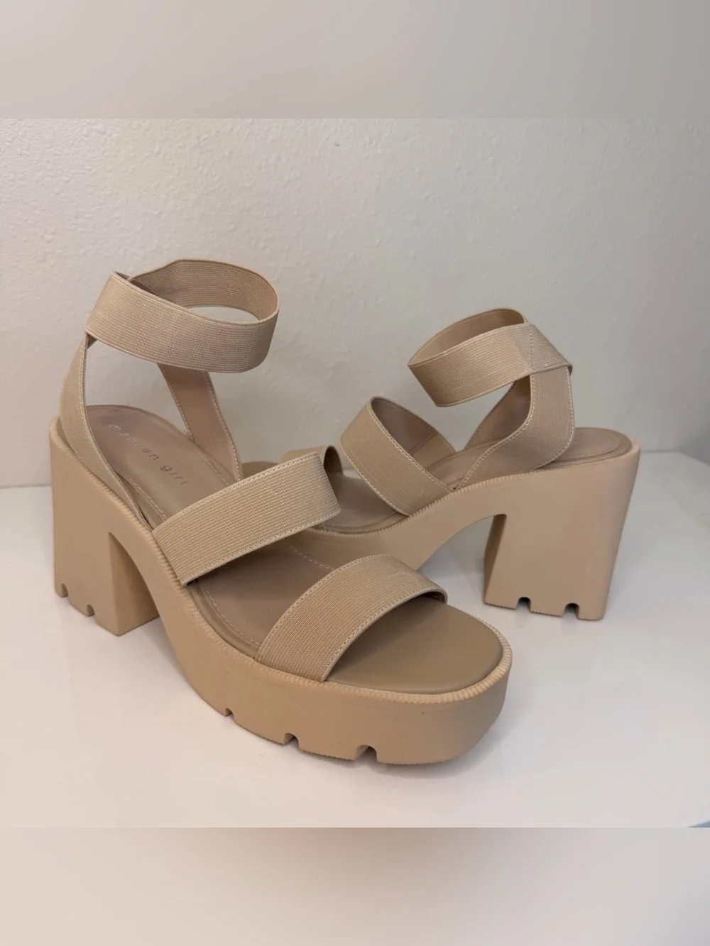 Madden Girl chunky platform