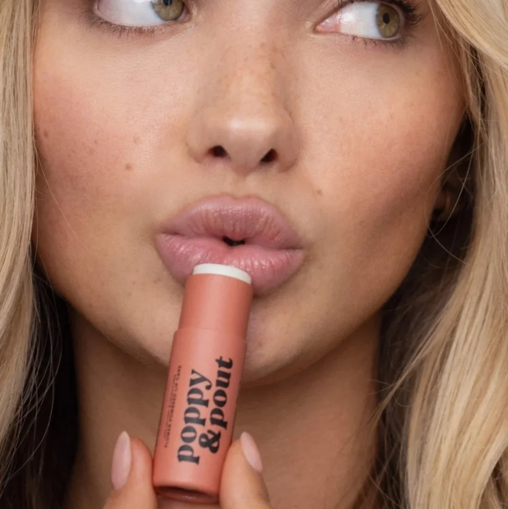 Poppy & pout creamy lip