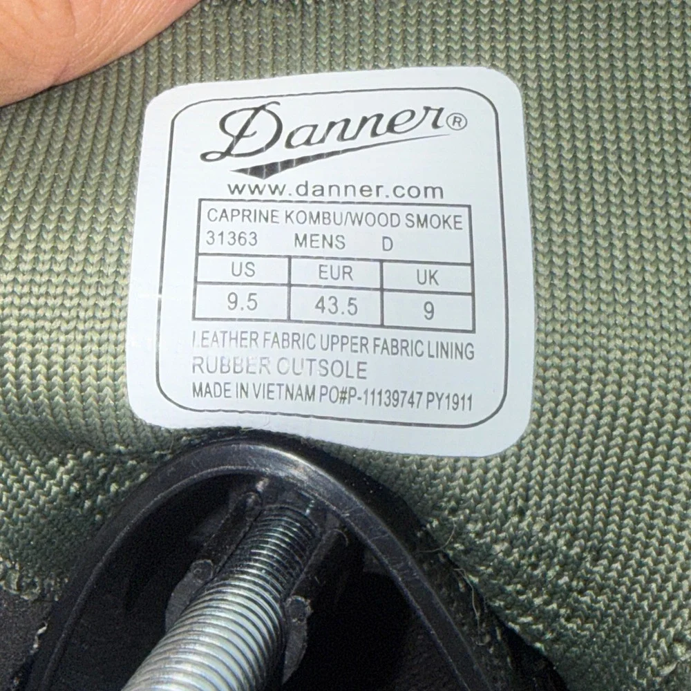 Danner color these