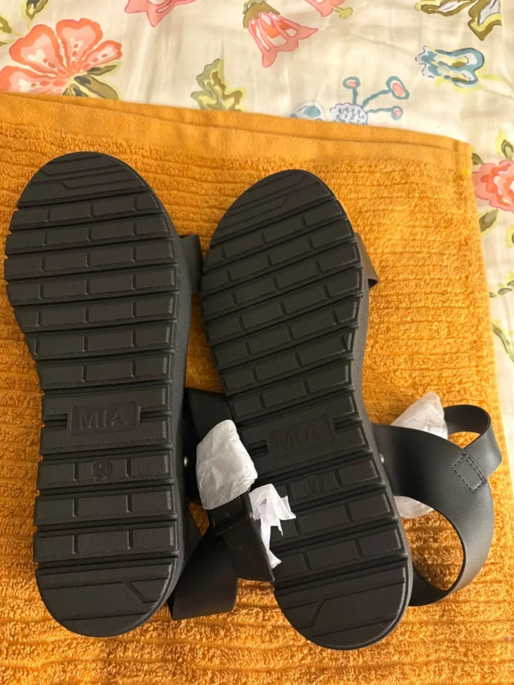 MIA across strap buckle