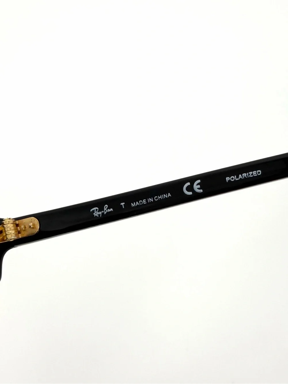 Ray-Ban gold polarized comes