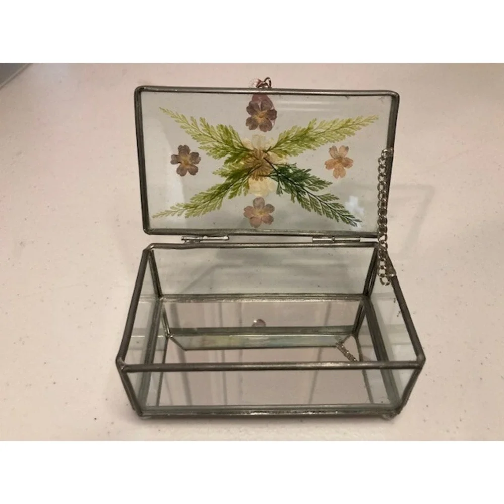 International Silver vtg glass