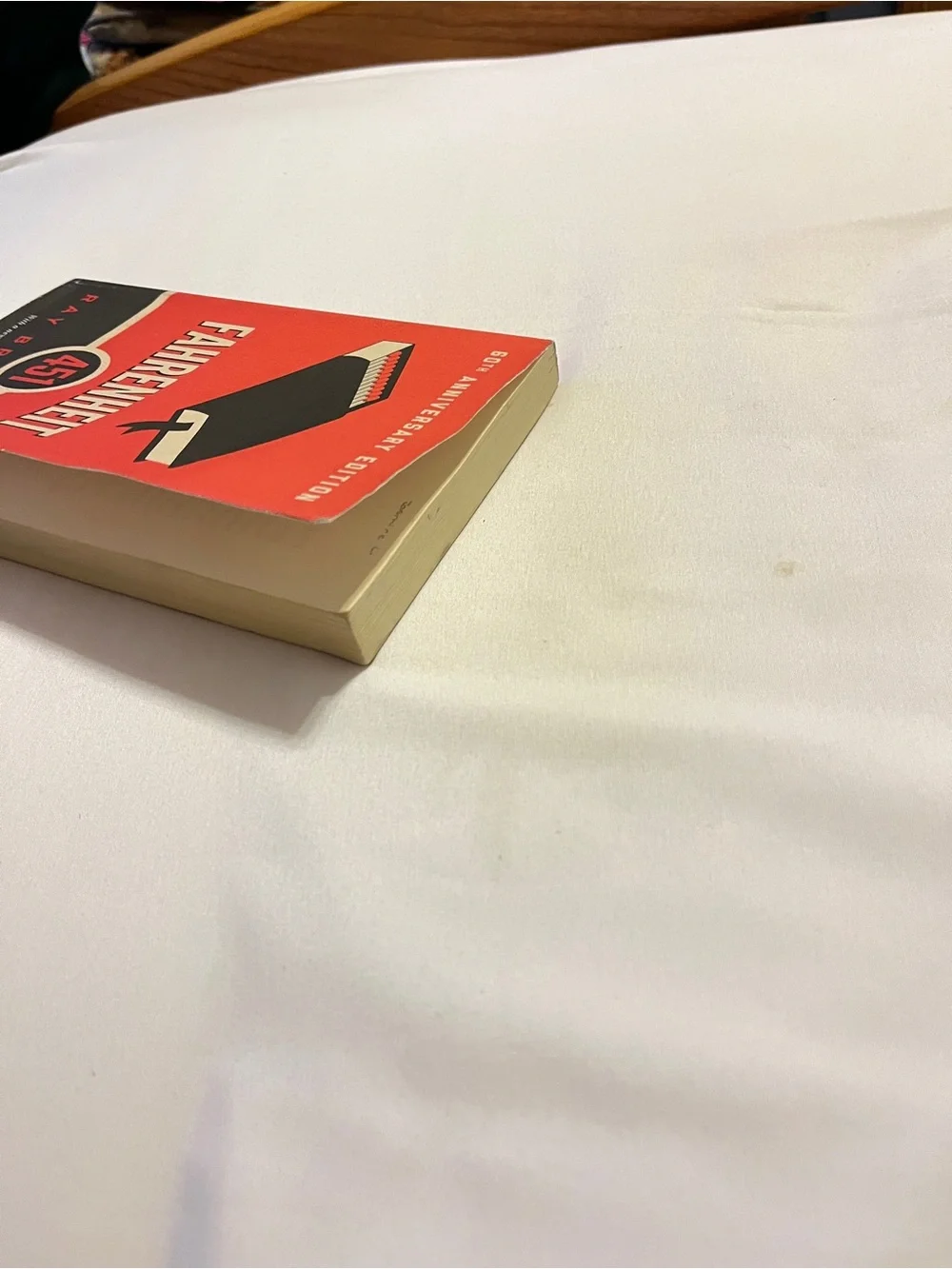 Simon & Schuster Fahrenheit 451 Ray Bradbury 60th Anniversary Paperback Book