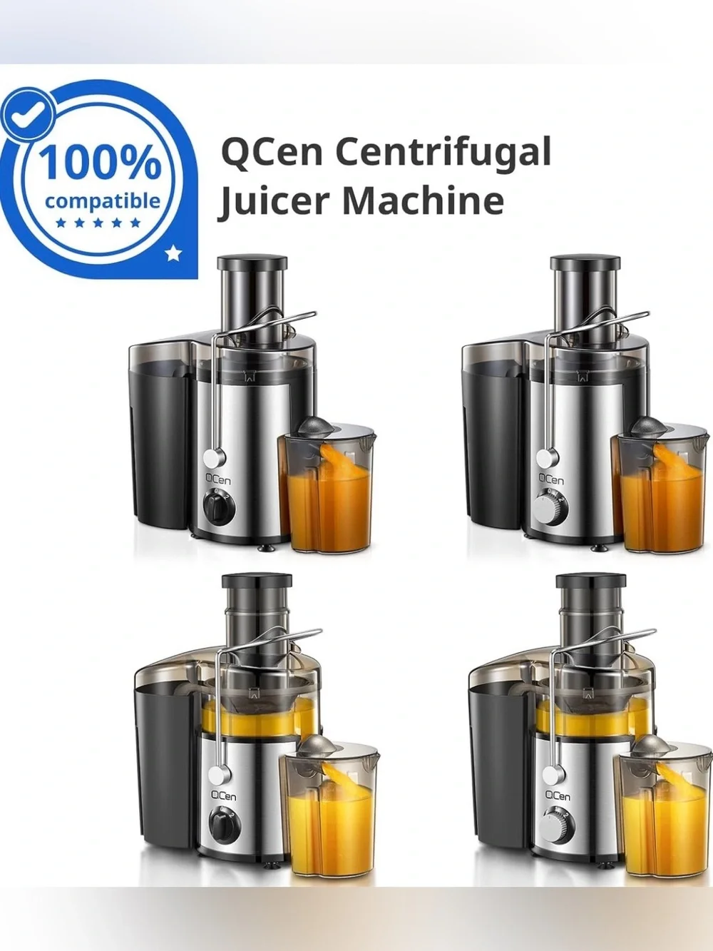Food Pusher Replacement for QCen Centrifugal Juicer Machine