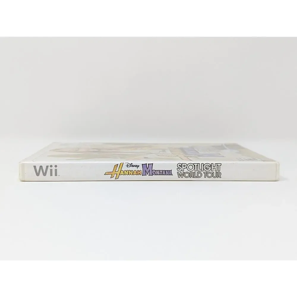 Disney Hannah Montana Spotlight World Tour Nintendo Wii No Manual Tested