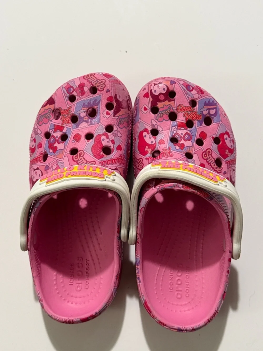 CROCS footbed heel friendly