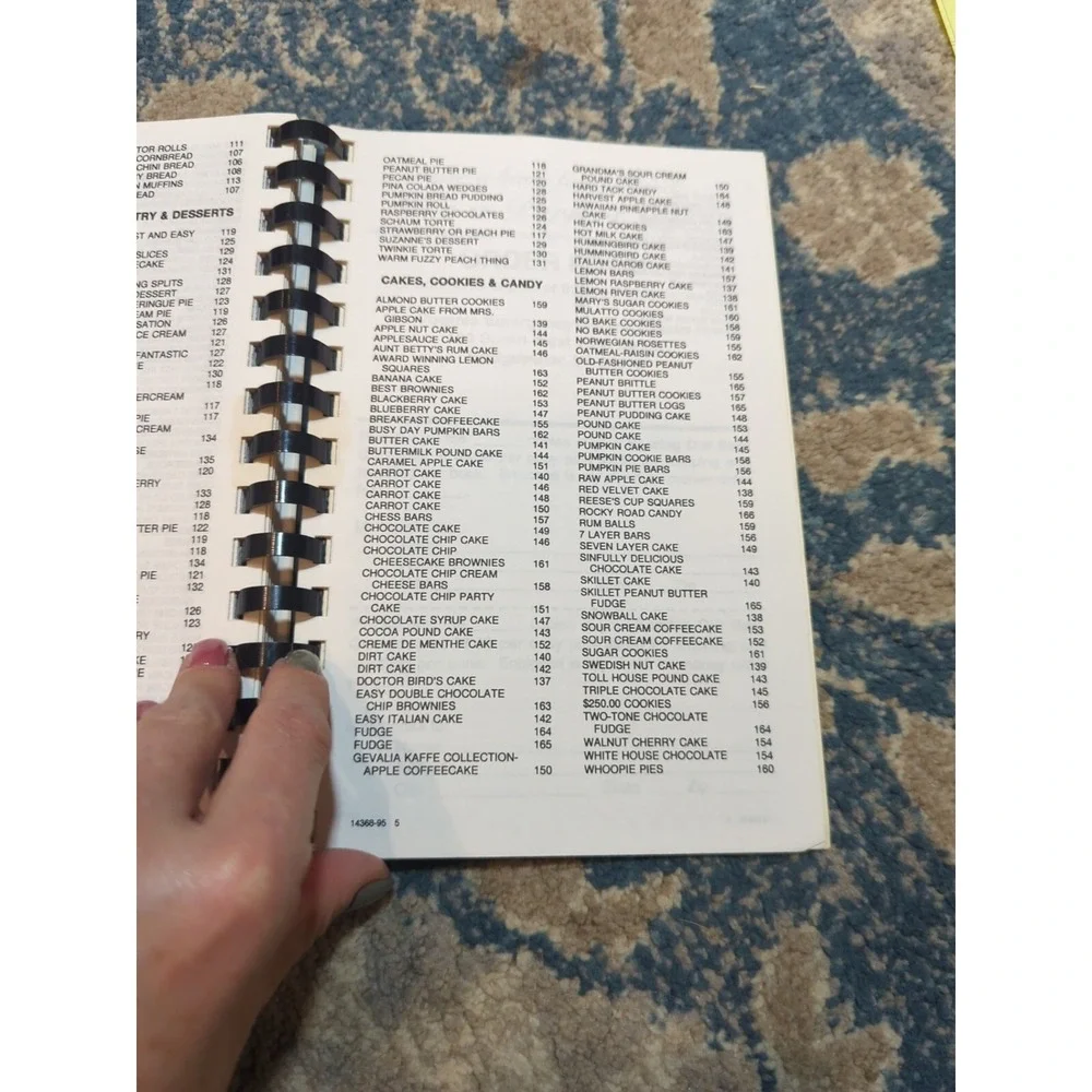 N/A vtg cookbook