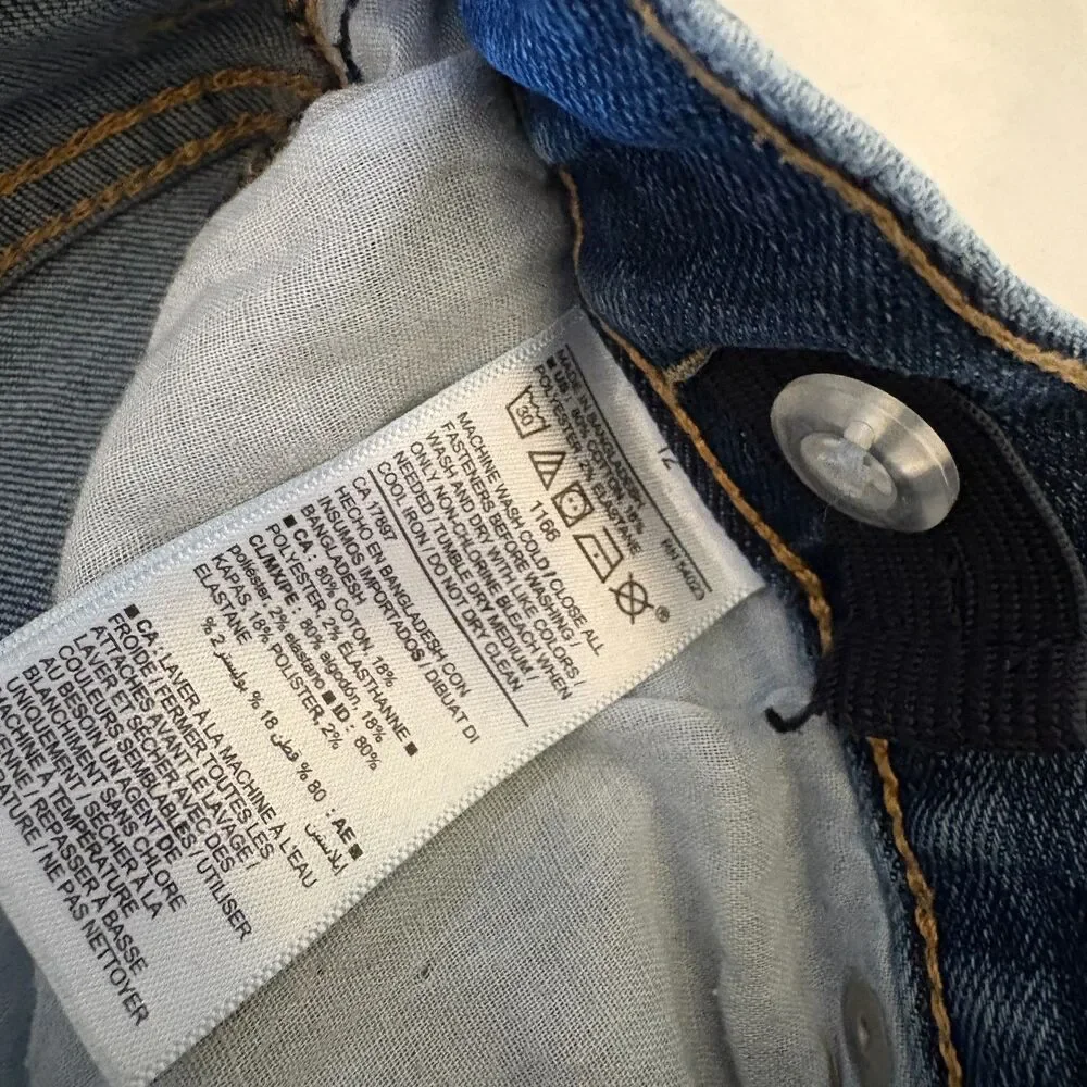 Youth Boys OLD NAVY Boot-Cut Flex Jeans - Size 12