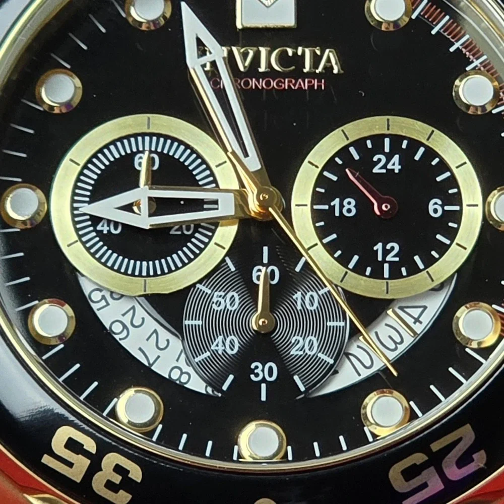 Invicta case material