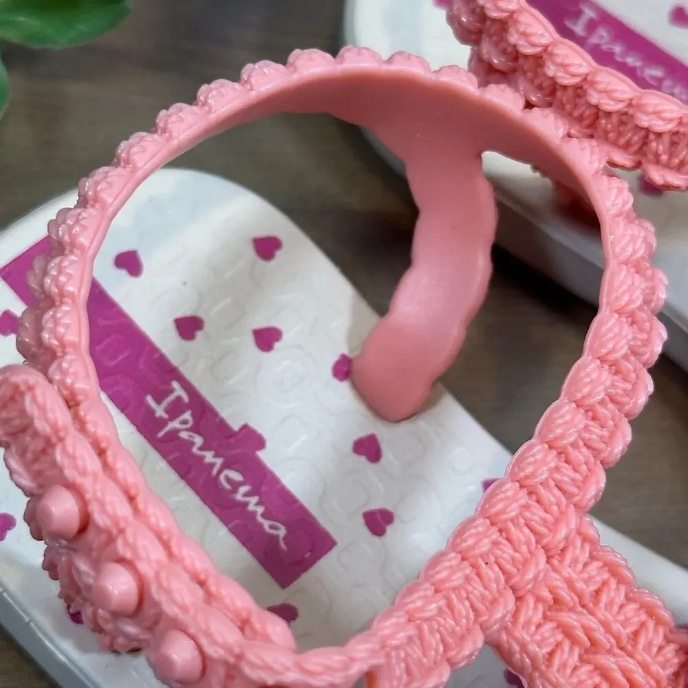 Ipanema‎ My First Heart Sandals Baby Girl Size 5