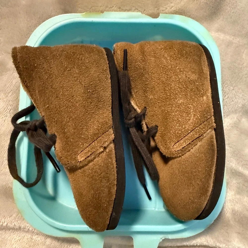 Vintage Wee Kids Suede Baby Trainers Size 3 – With‎ Original Box 1970s NOS