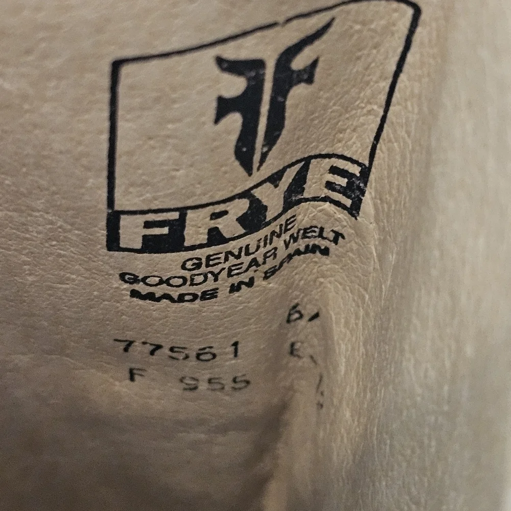 Frye Dorado‎ Dark Brown Tall Leather Riding Boots Size 6 NEW