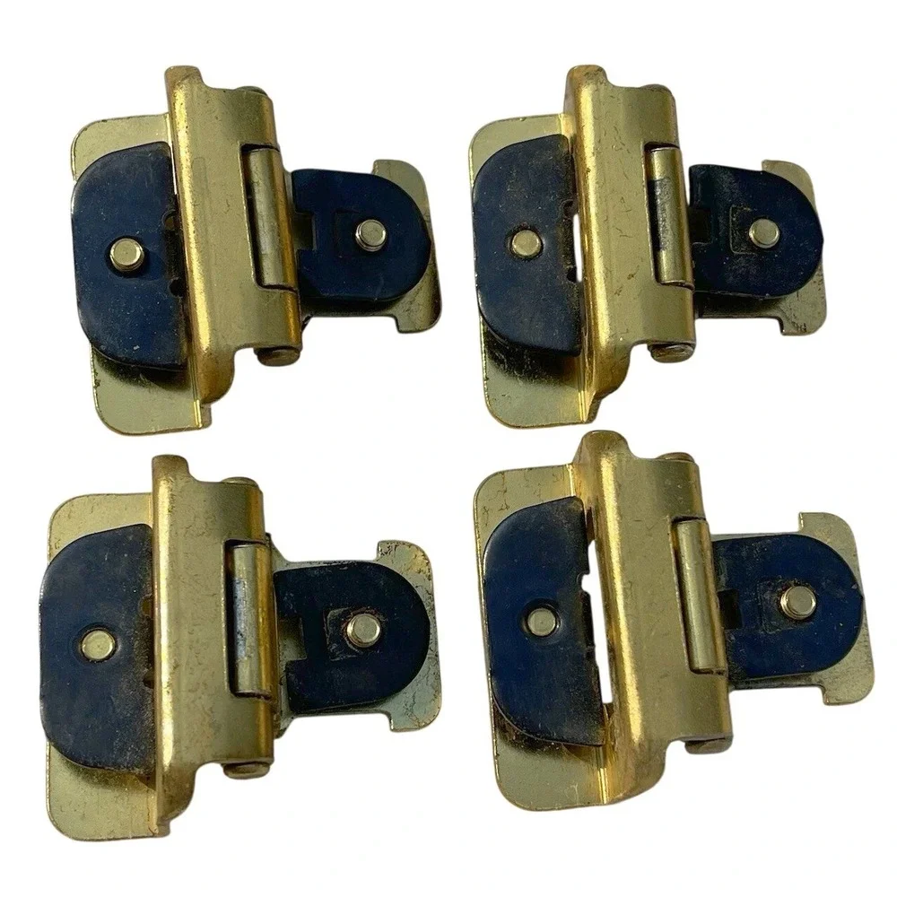 Vintage Style Amerock Double Demountable Cabinet Hinge 3/8