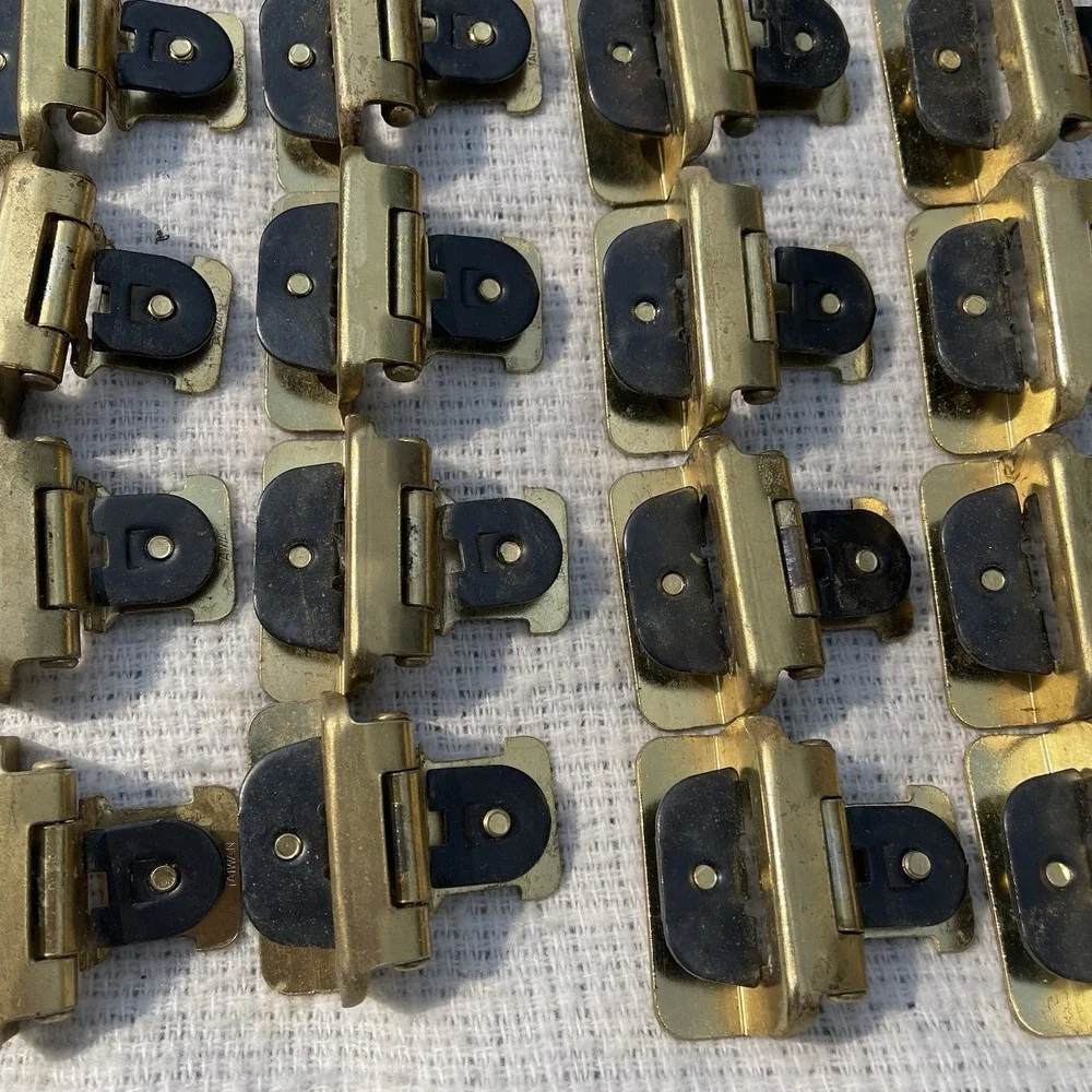 Vintage Style Amerock Double Demountable Cabinet Hinge 3/8