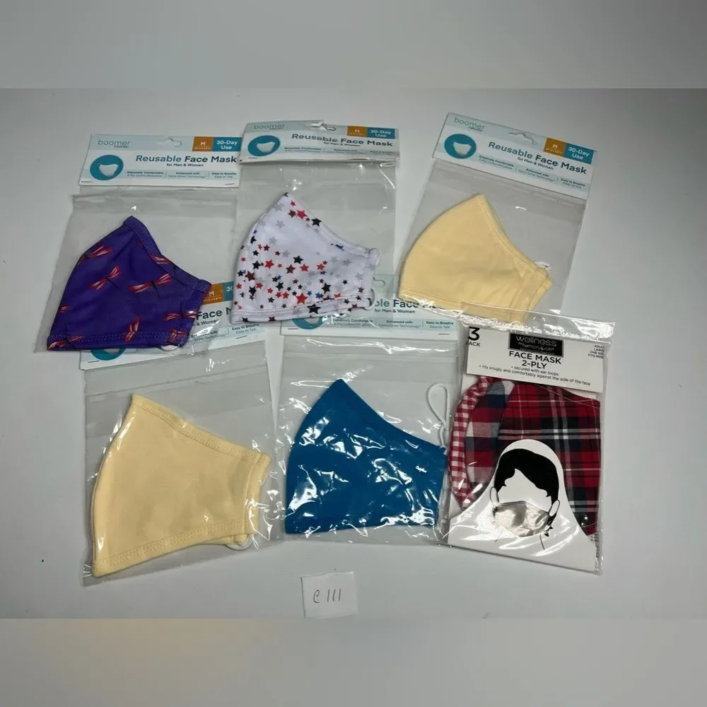 Set 8 masks size Adult
