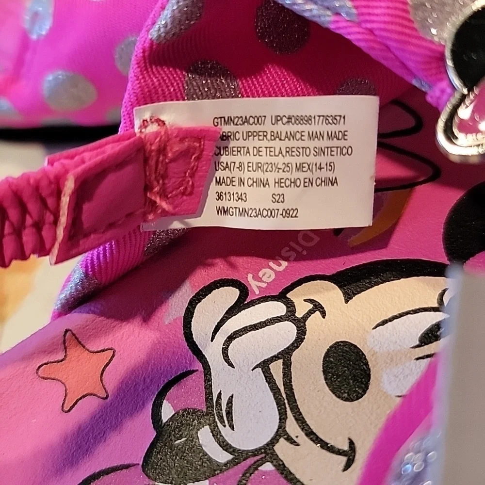 Disney Junior Minnie Mouse Pink Sandal Shoes for Girls