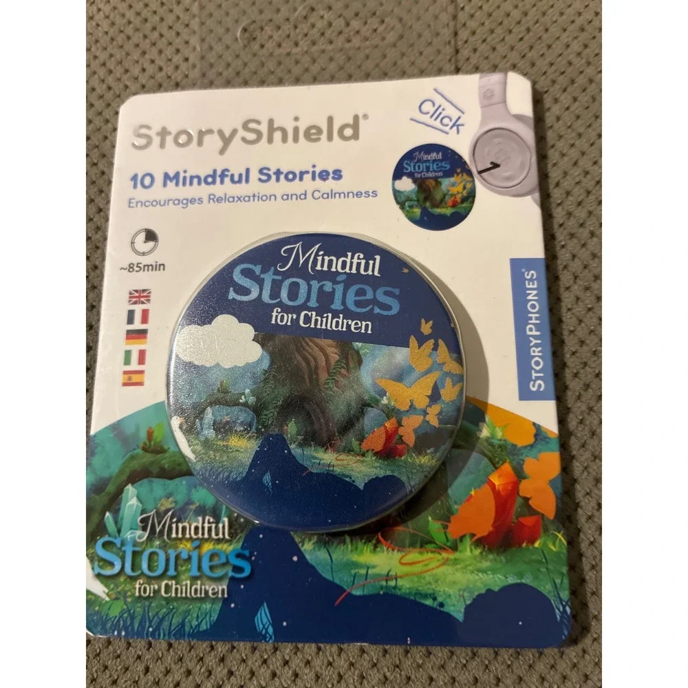 StoryPhones StoryShield Mindful Stories for Children 10 Audio Stories Relaxing‎