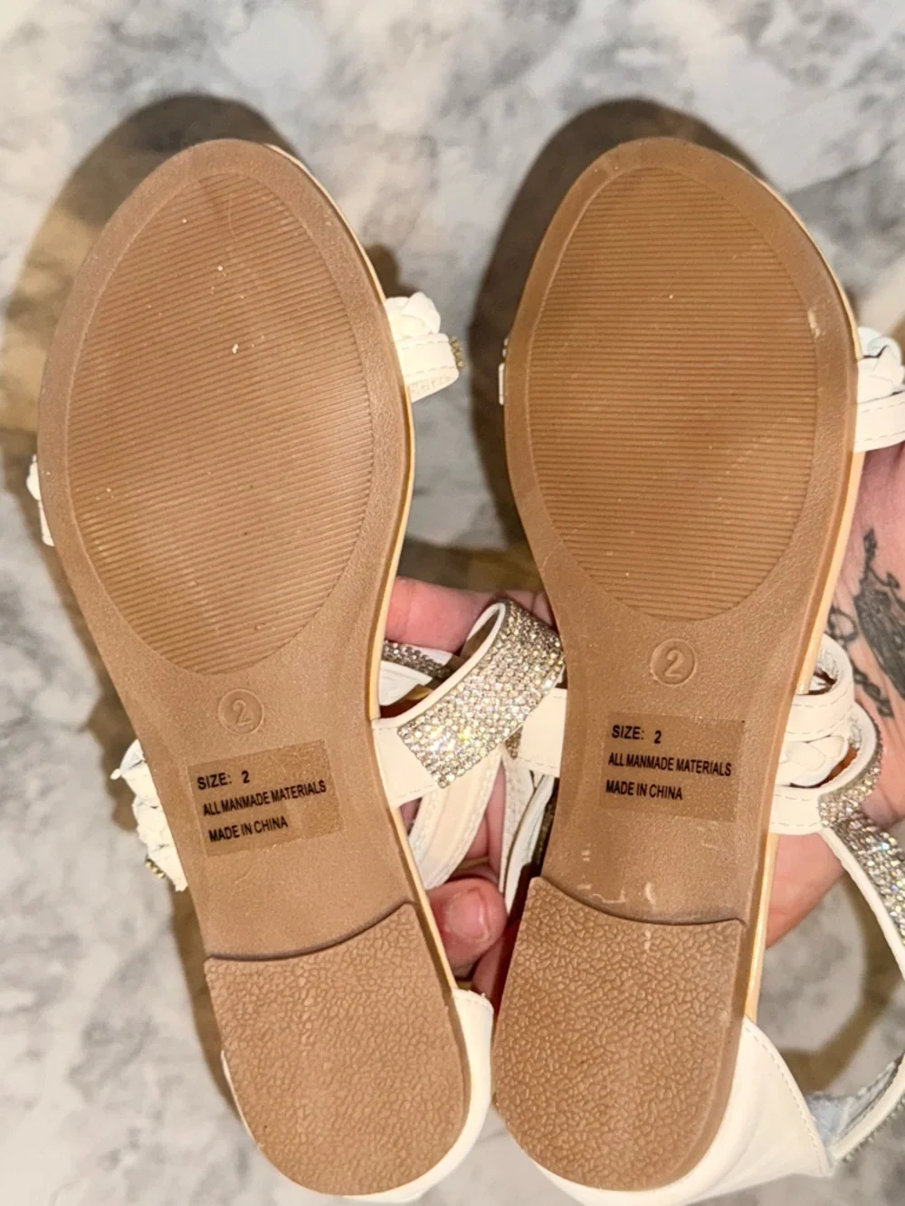 Olivia Miller occasions footbed straps