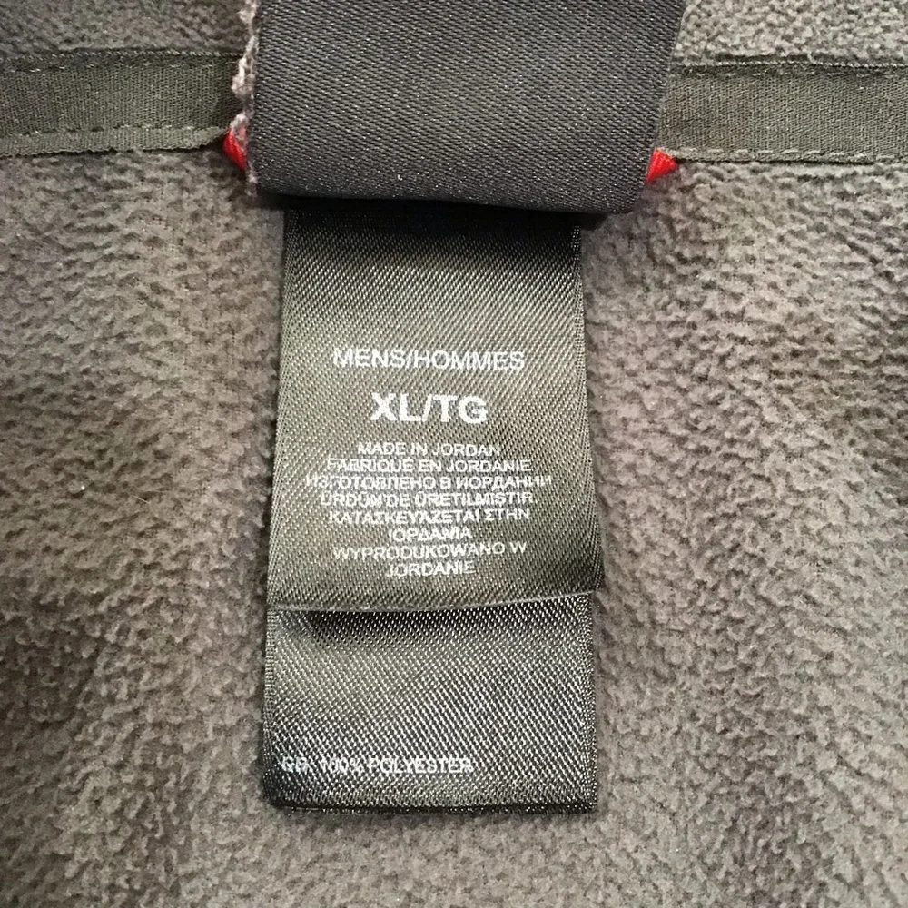 The North Face chest gray
