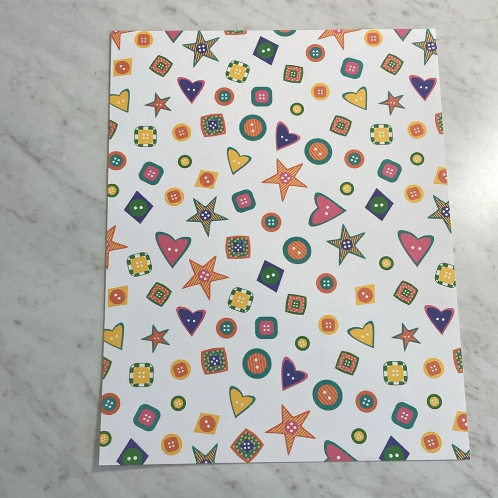The Paper Studio from buttons colorful