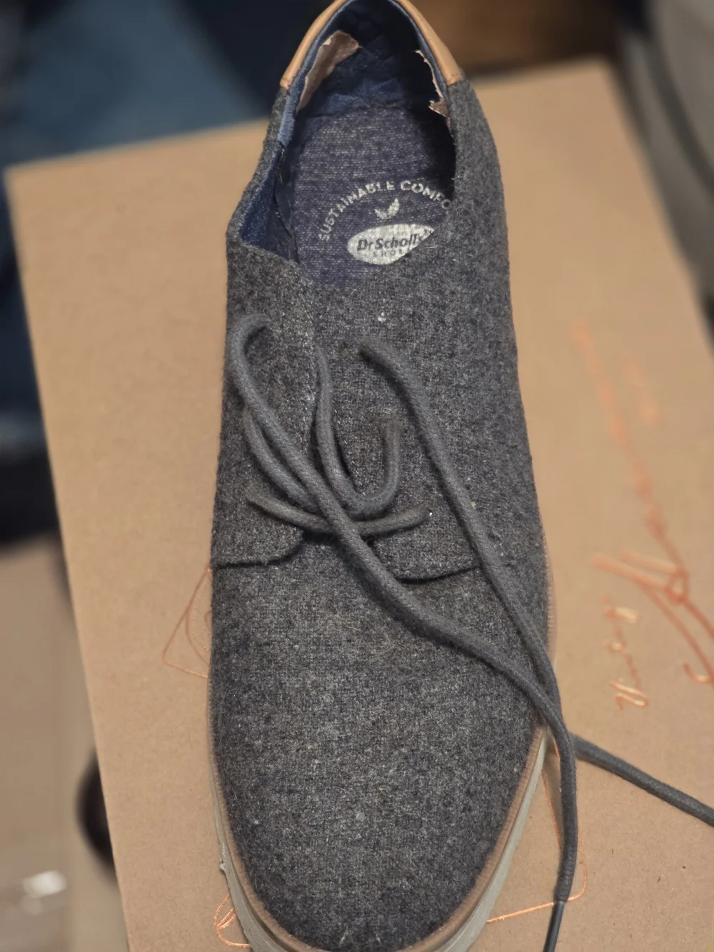 Dr. Scholls neutral gray