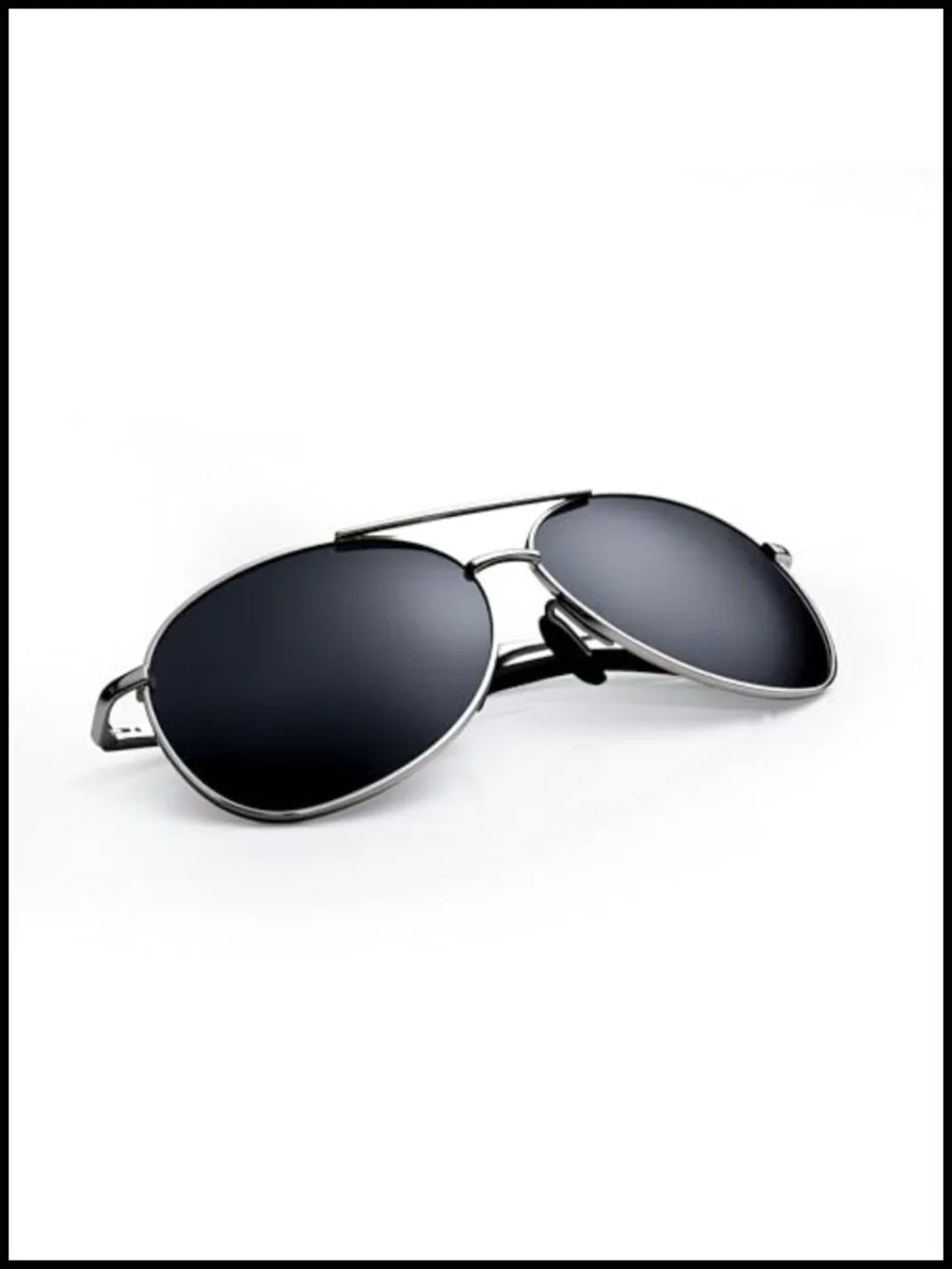 Polarized Aviator Sunglasses 100% UV Protection Metal Frame Driving Fishing Gift