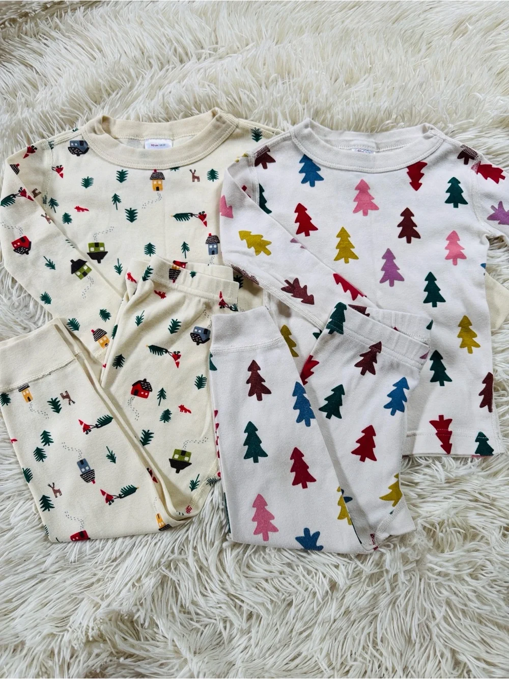 Hanna Andersson Christmas PJ Sets 3T