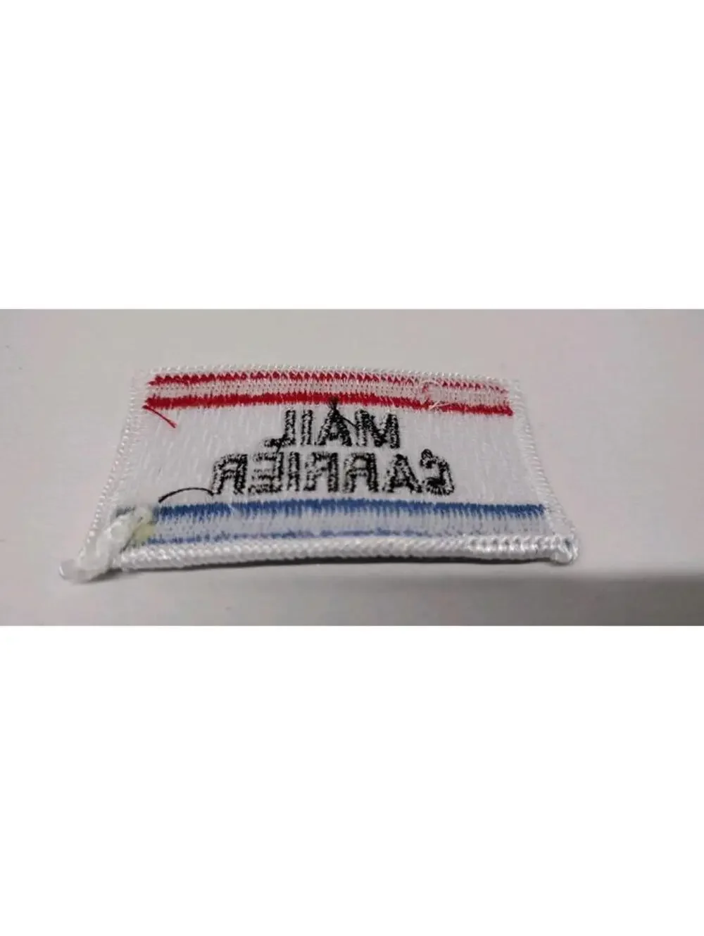 PATCH EAGLE Embroidered STARS USA Red White CARRIER Two Vintage 90s USA Patches