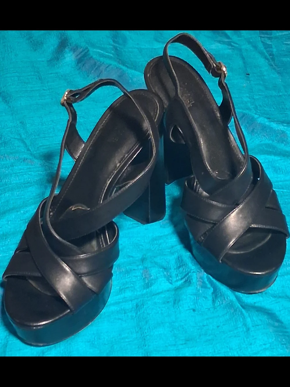 Michael Kors black leather