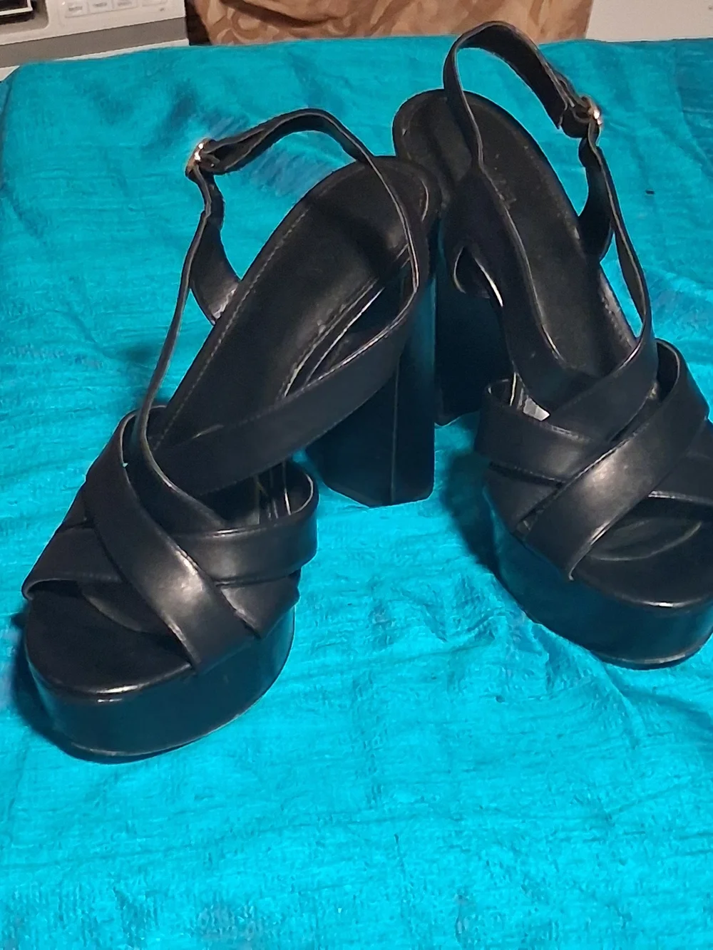 Michael Kors black leather