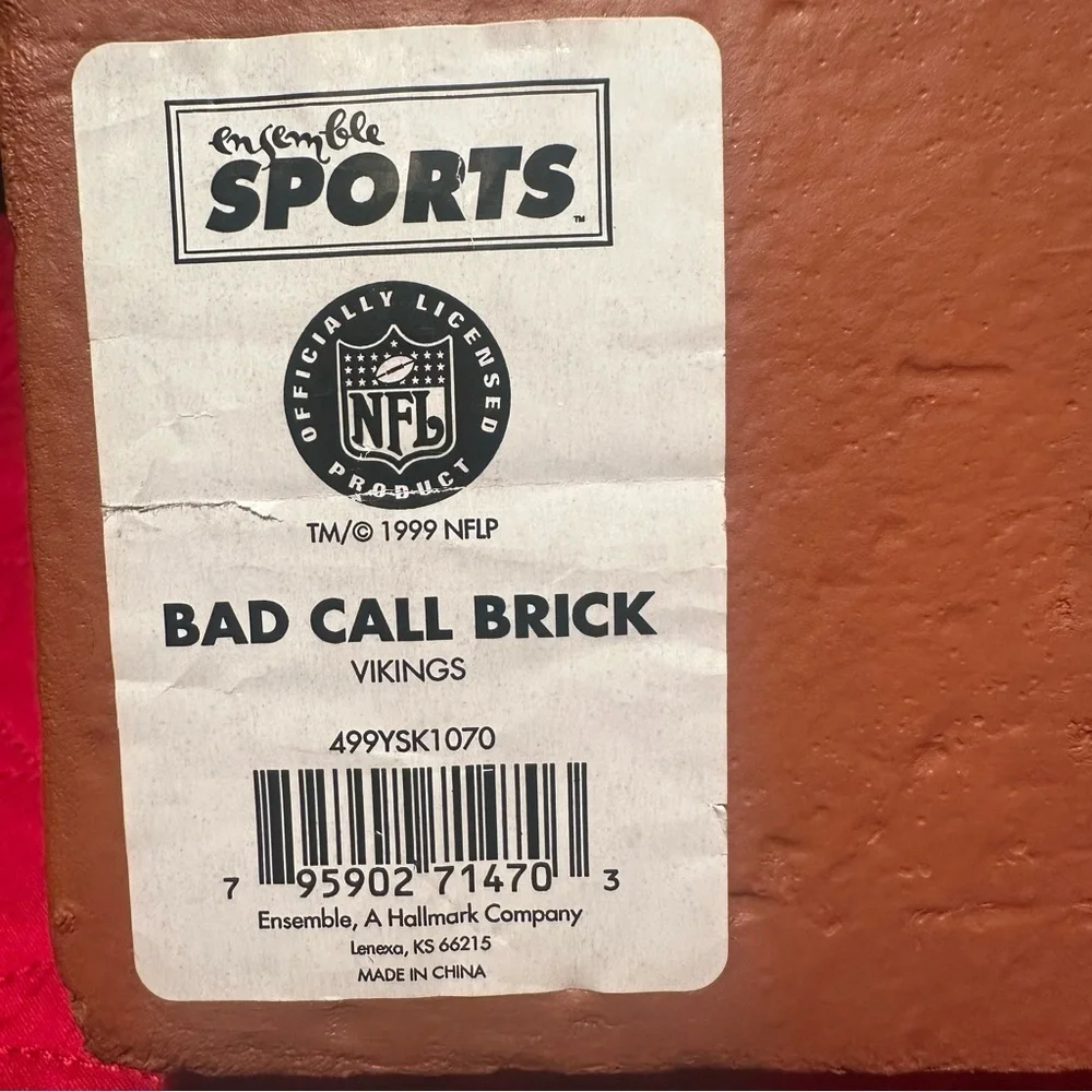 Hallmark brick that