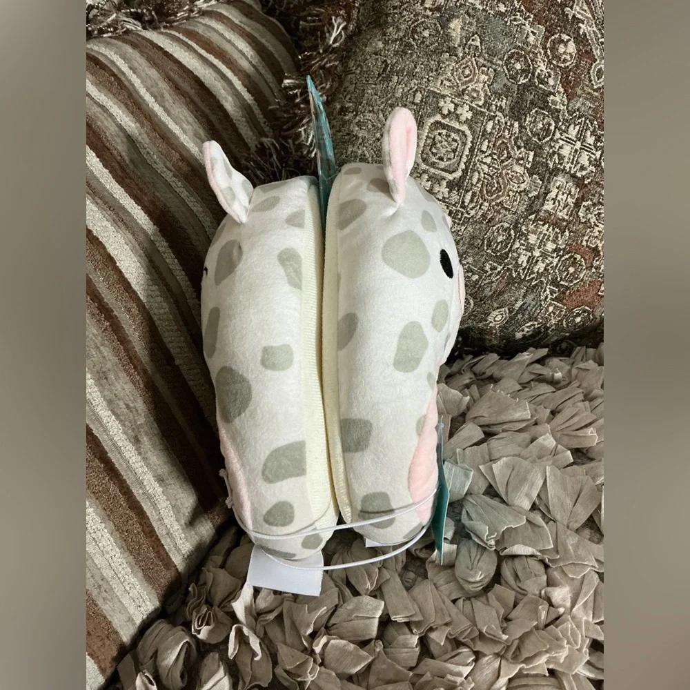 Pink and Gray Cozy Slippers