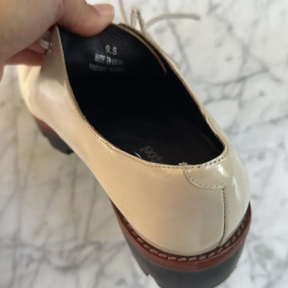JEFFREY CAMPBELL Trevor Oxford Women's Platform Loafers Sz 9.5