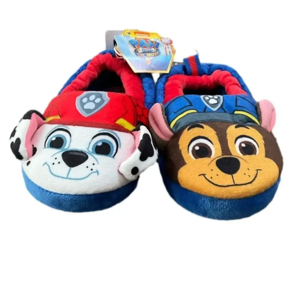 Paw Patrol Toddler Plush Slipper Size 5/6 NWT
