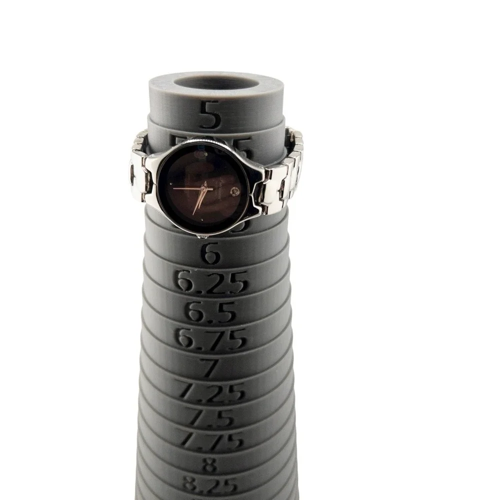 Gruen Precision‎ Genuine Diamond Womens 27MM Watch Black & Steel
