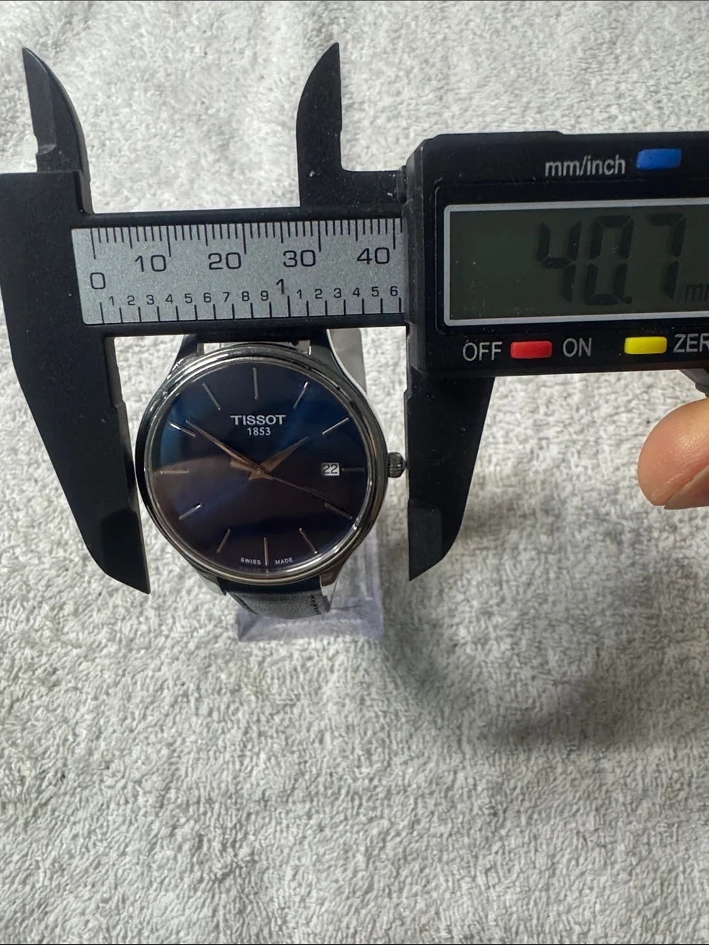Tissot branded timepiece