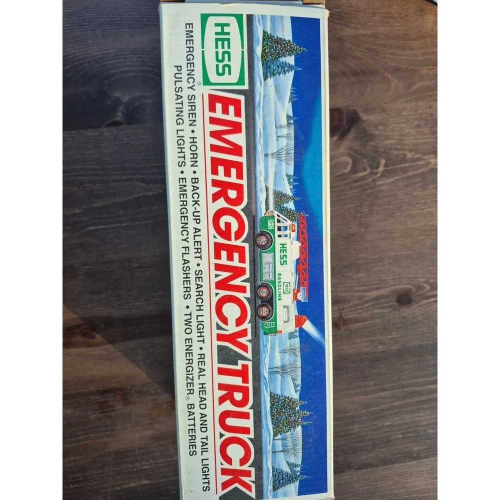 Hess Emergency Truck; Collectors Item. Vintage.