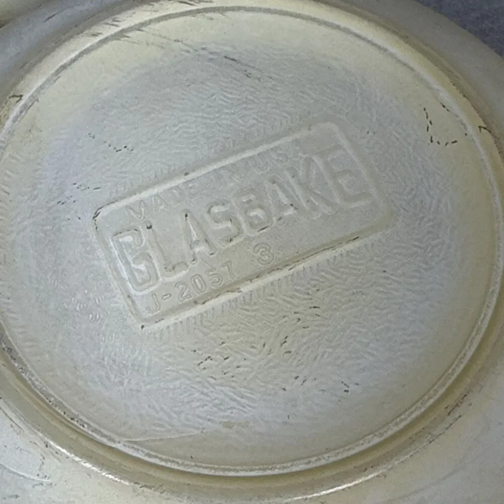 Glasbake vintage soup