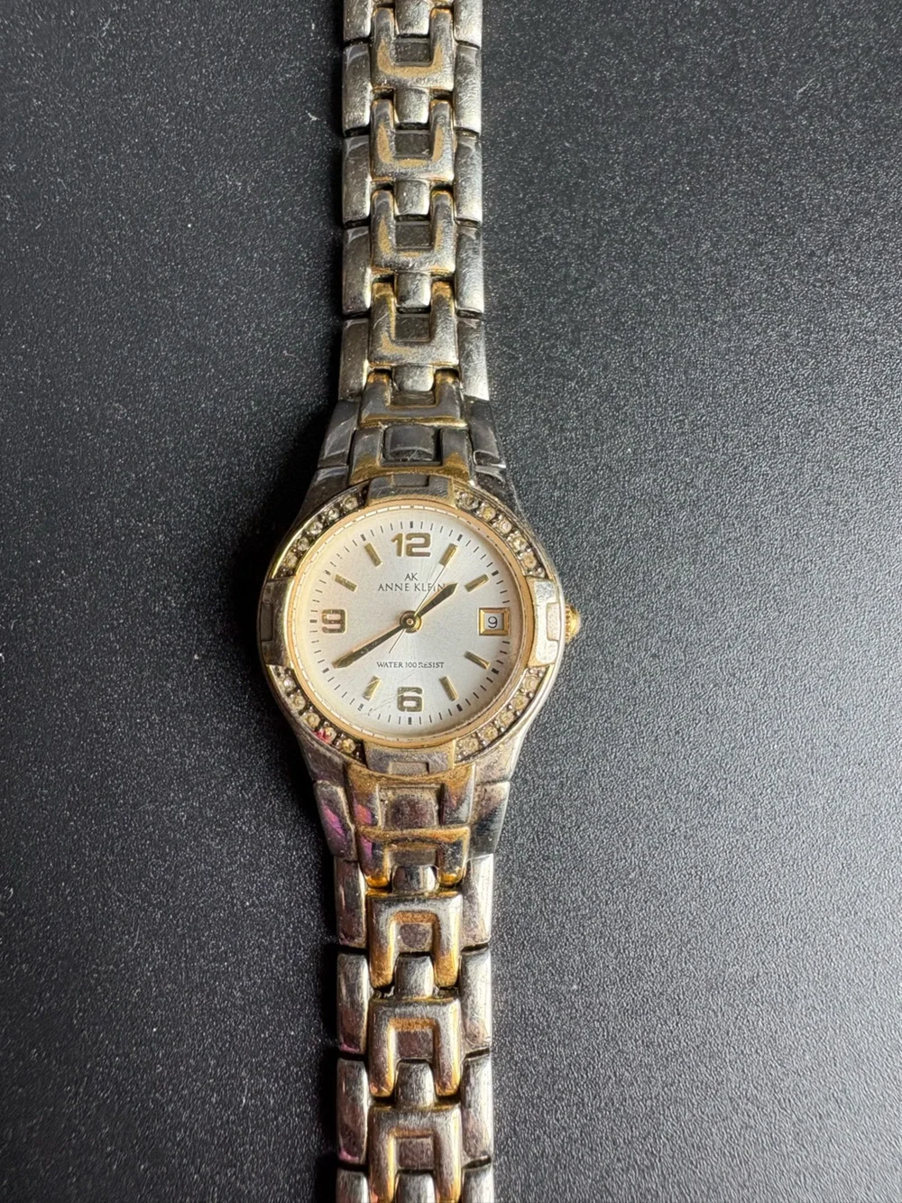 Anne Klein Two-Tone Bracelet Watch‎ in Gold and Silver