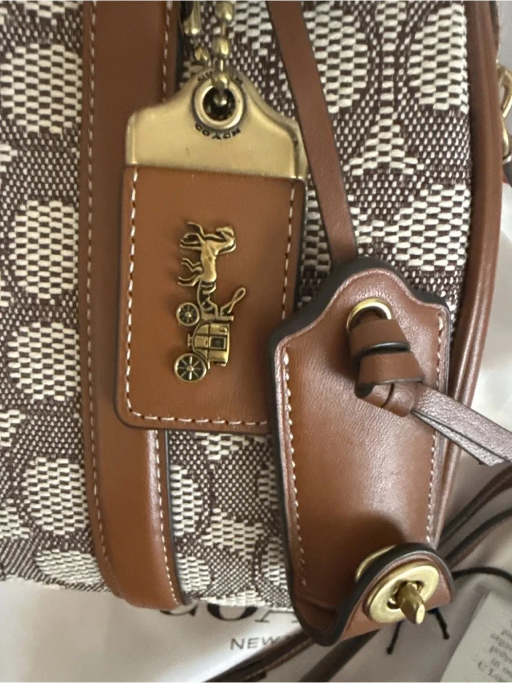 NWT Coach RUBY SATCHEL 25