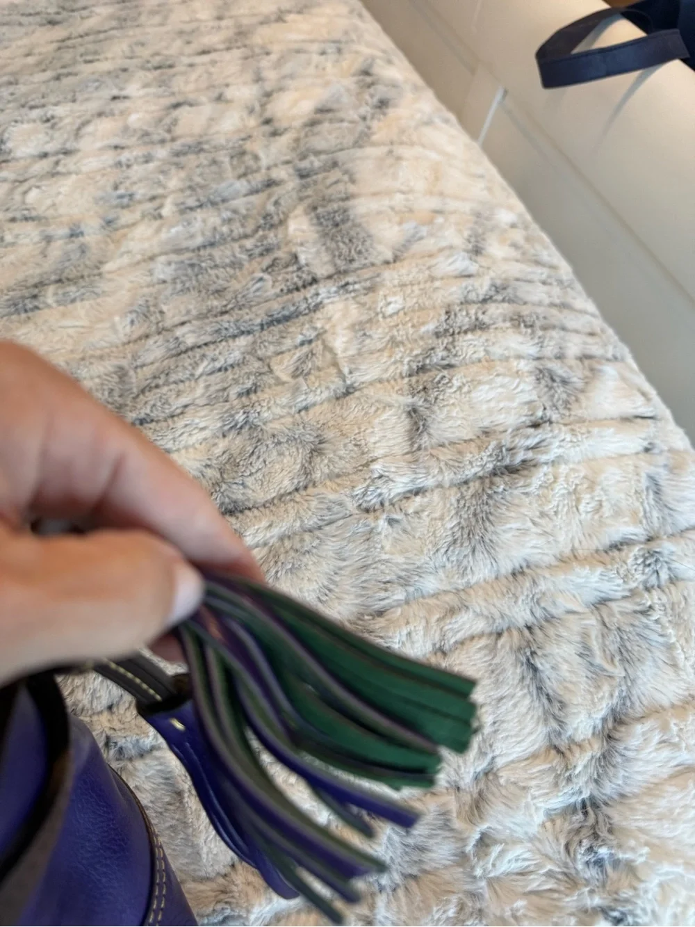 Dooney & Bourke vibrant purple