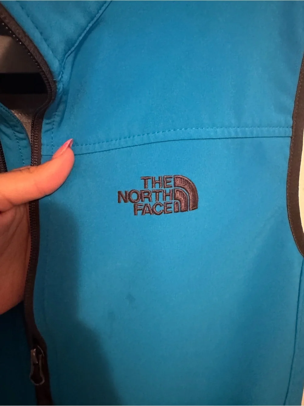 The North Face sleeveless softshell